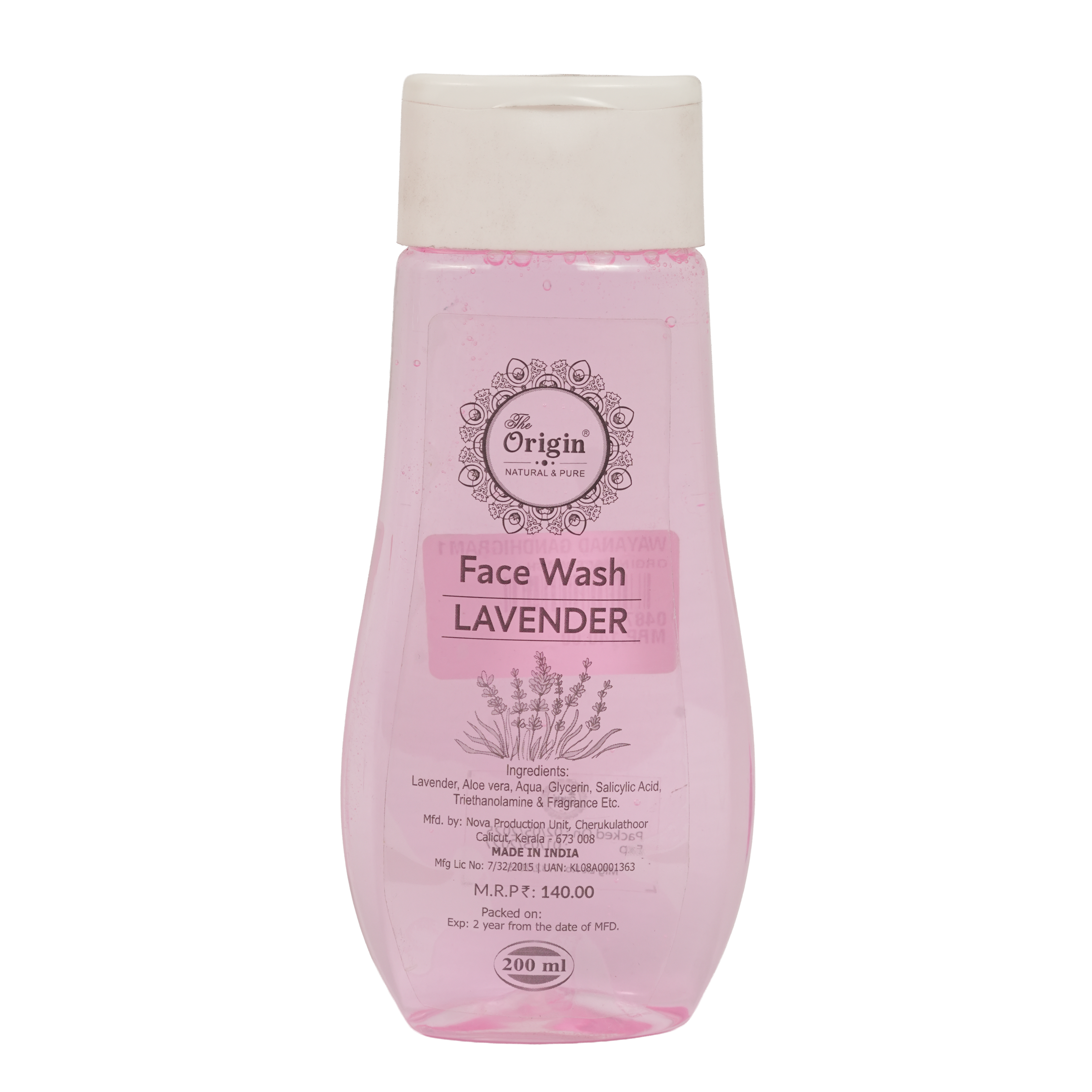 The Origin Lavender Face Wash
